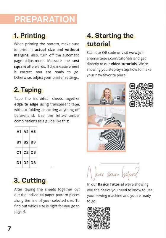 Sewing pattern polo shirt, XS-XXXL, with video tutorial - Image 9