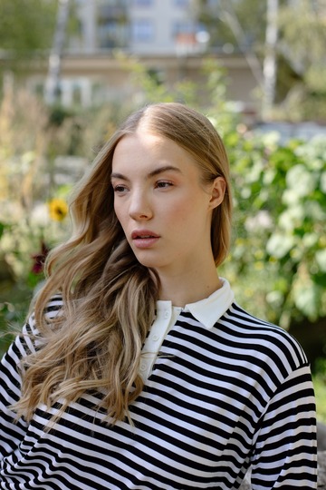 Sewing pattern polo shirt, XS-XXXL, with video tutorial