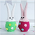 Hase Amigurumi Häkeln Ostern Dekoration Spielzeug Garn