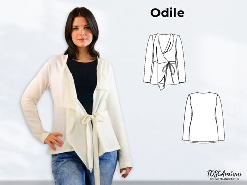 Jacke Odile Gr. 34-54 Schnittmuster & Nähanleitung