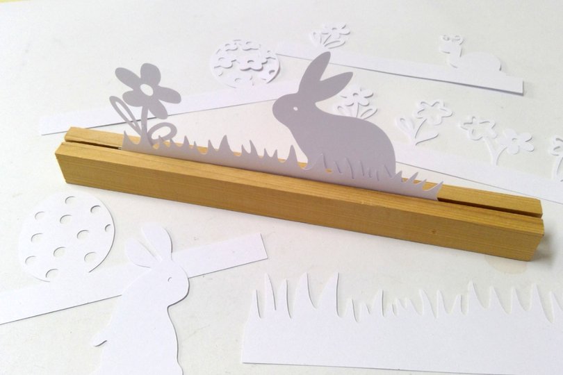 Osterhasen Plotterdatei SVG DXF