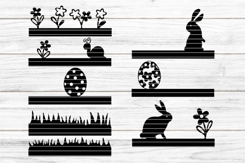 Osterhasen Plotterdatei SVG DXF