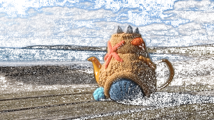 TeaCosyFolk's Sandcastle Tea Cosy Knitting Pattern - Image 4