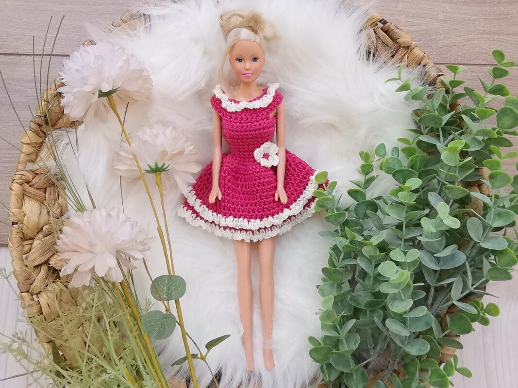 "CLAUDIA" - Dress for fashion dolls