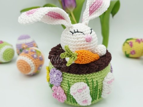 Häschen Törtchen Häkelanleitung PDF