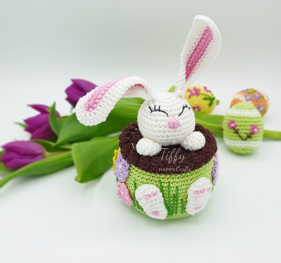 Bunny Cake | Amigurumi Easter Crochet Pattern PDF