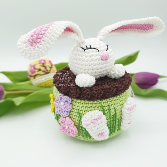 Bunny Cake | Amigurumi Easter Crochet Pattern PDF