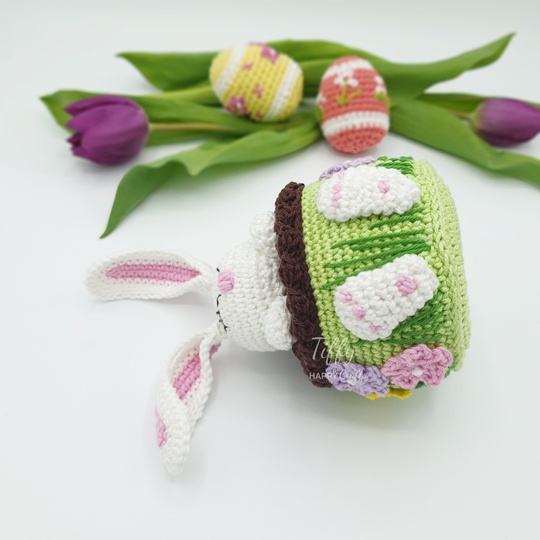 Bunny Cake | Amigurumi Easter Crochet Pattern PDF