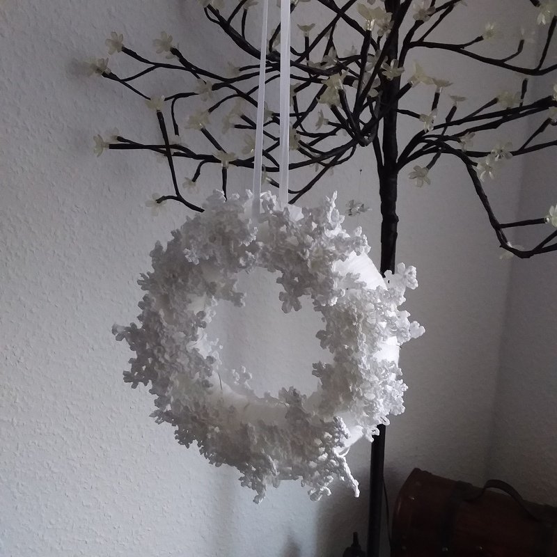 Weihnachtskranz-Schneeflöckchen - Bild 3
