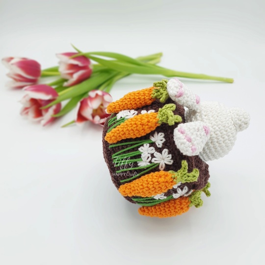 Bunny Butt Cake | Amigurumi Easter Crochet Pattern PDF