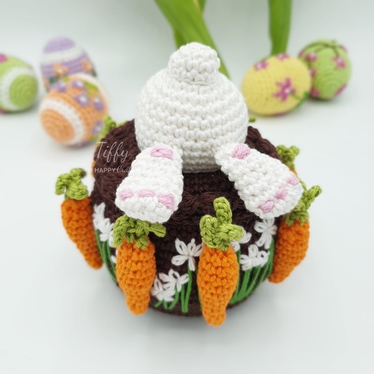 Bunny Butt Cake | Amigurumi Easter Crochet Pattern PDF