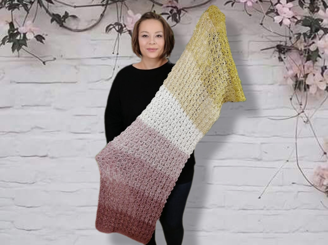 Conny‘s Spring - traumhafter Strickschal