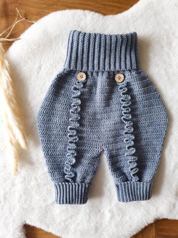 Häkelanleitung für Baby-Pumphose ,,Robin" - Bild 3