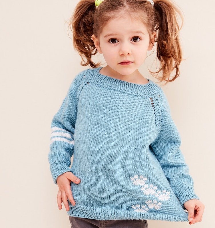 Raglanpulli "Auf leisen Sohlen"