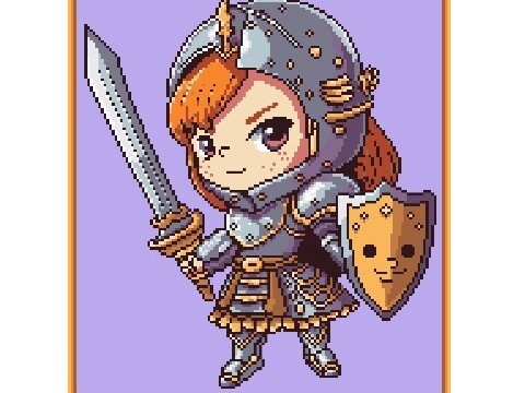 Häkelmuster * PRINCESS KNIGHT * Grafik für Fm Decke