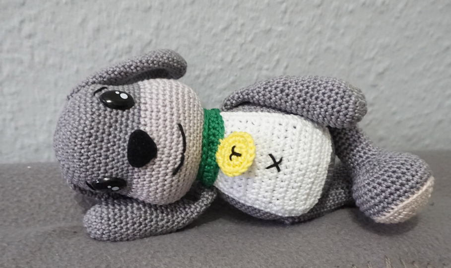 Crochet pattern: dog Tom