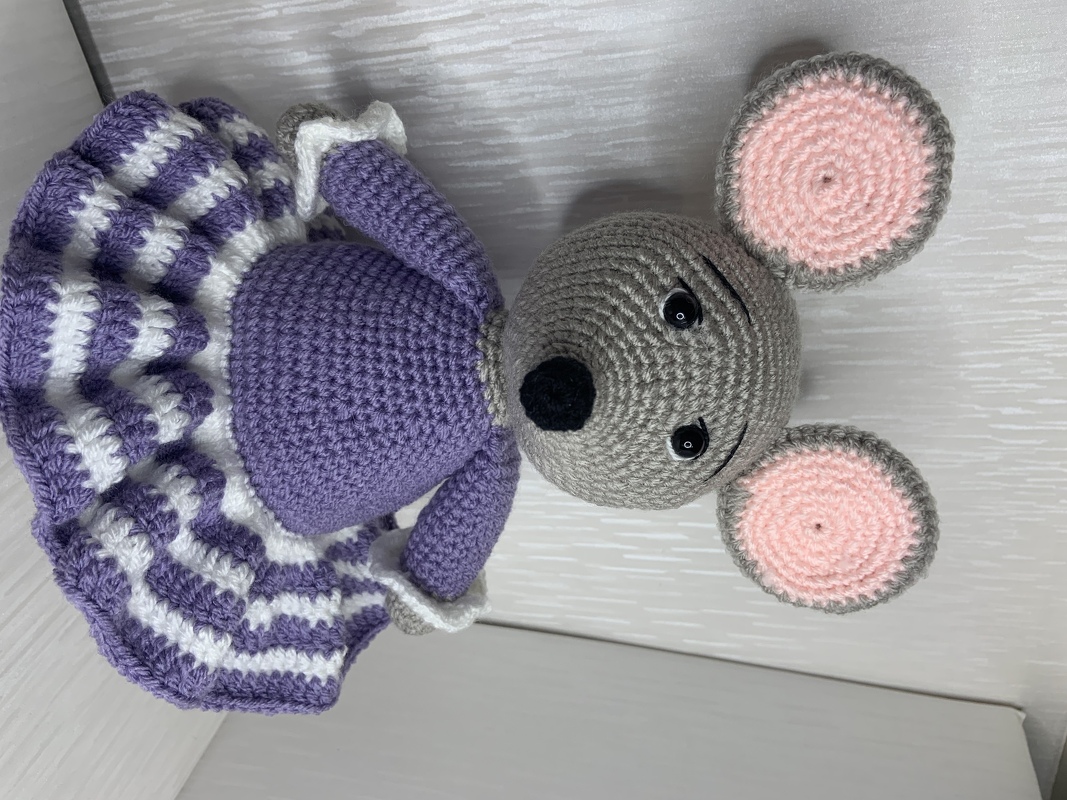 Amigurumi crochet mouse pattern - Image 3