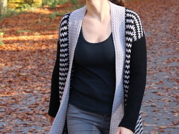 Häkelanleitung Cardigan Ani