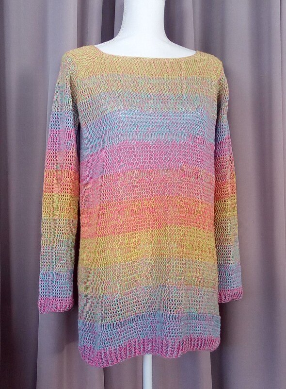 Häkelanleitung RVO Pulli "weniger ist mehr" - Bild 2