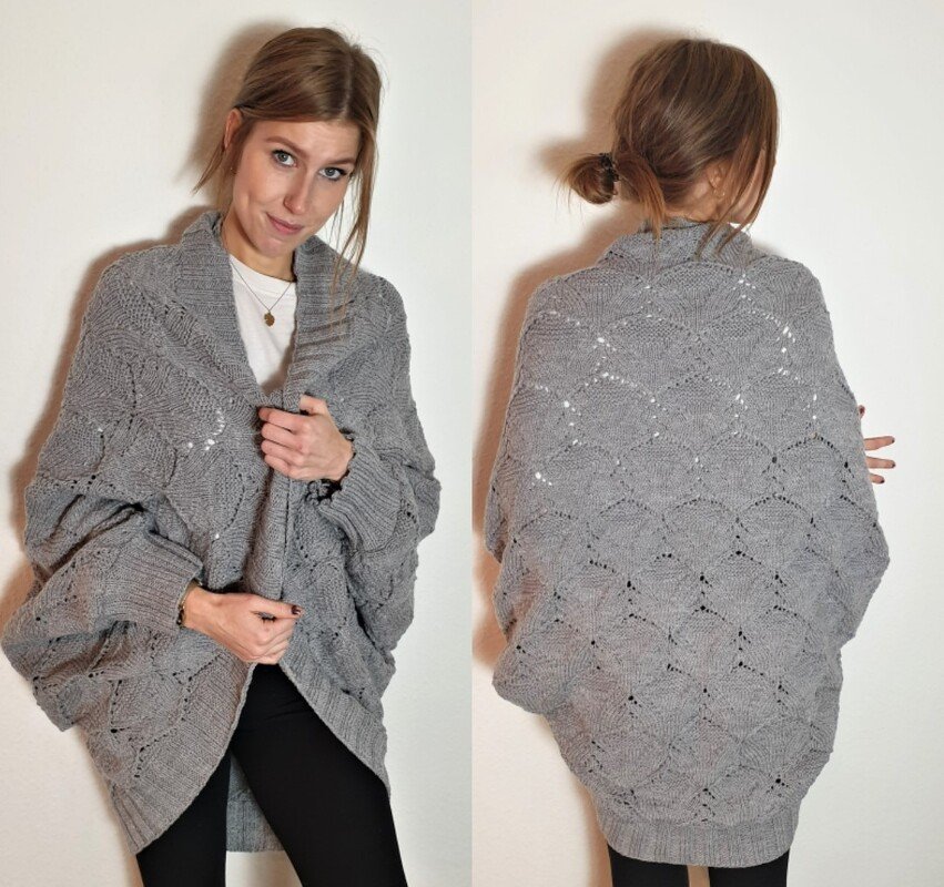 208 Strickanleitung Seelenwärmer großes Muster