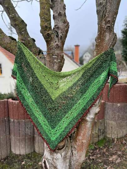 Häkelanleitung Tuch Florin