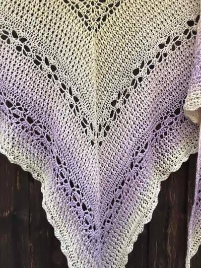 Häkelanleitung Tuch Florin