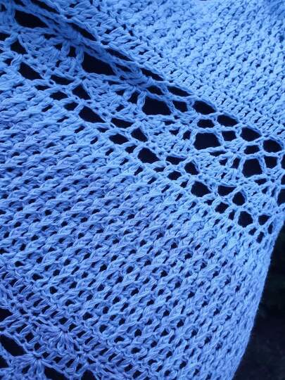 Häkelanleitung Tuch Florin