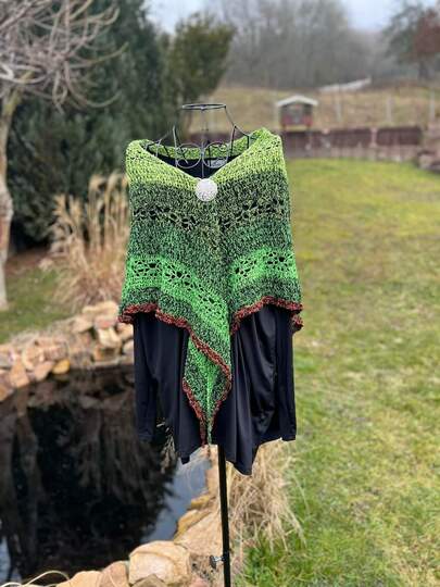 Häkelanleitung Tuch Florin