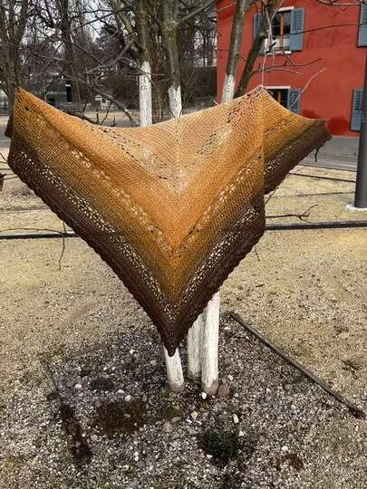 Häkelanleitung Tuch Florin