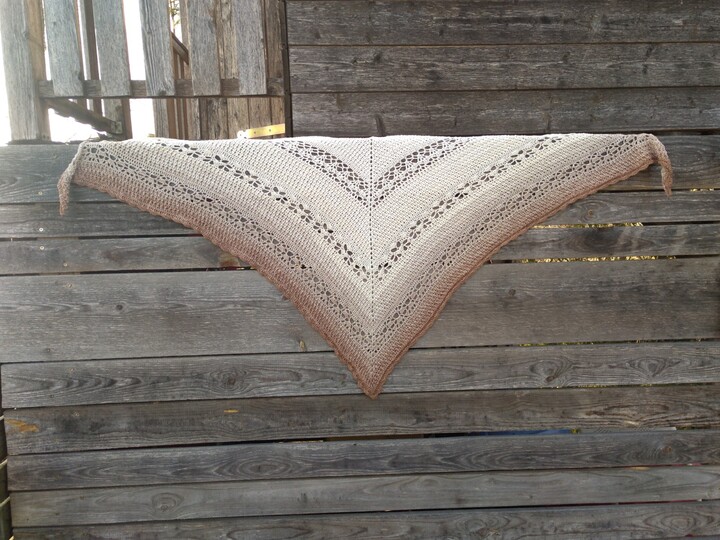 Häkelanleitung Tuch Florin