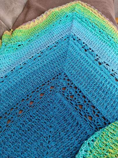 Häkelanleitung Tuch Florin