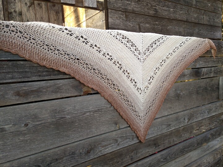 Häkelanleitung Tuch Florin