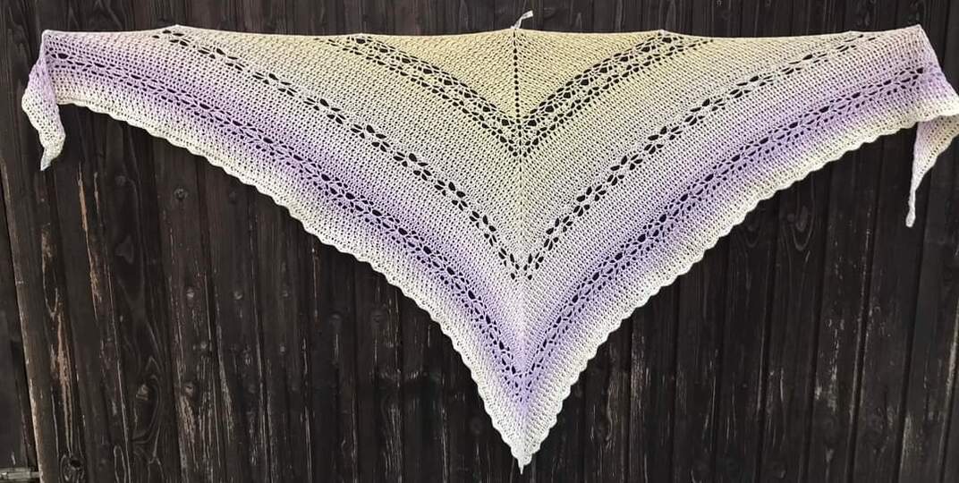 Häkelanleitung Tuch Florin