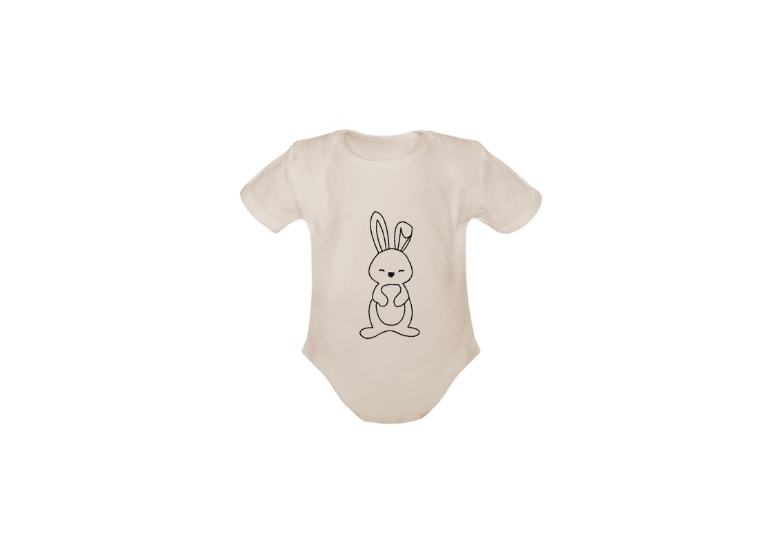 Stickdatei Hase, LineArt, Redwork, Silhouette, drei Größen, drei Stichvaria - Bild 2