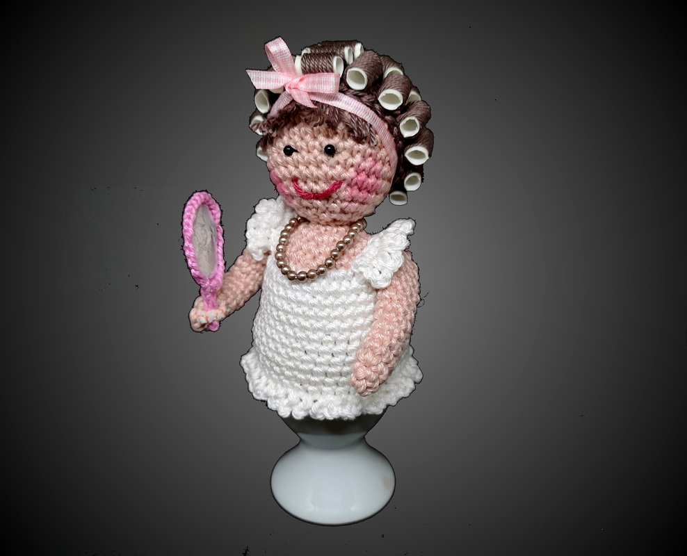 Häkelanleitung Eierwärmer Beauty Queen