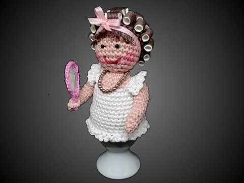 Häkelanleitung Eierwärmer Beauty Queen