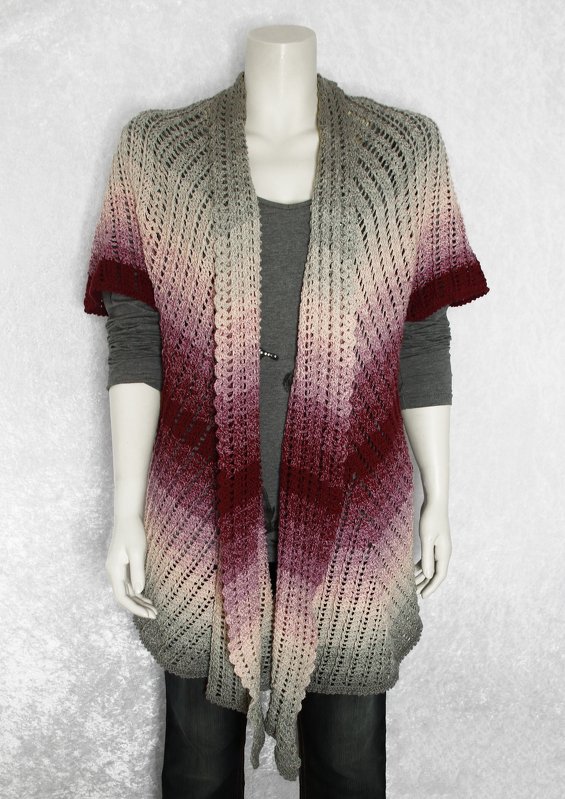 Crochet Pattern Jacket / Vest Flash - Image 2