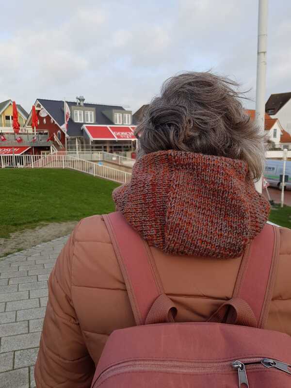 Kapuzen Loop gestrickt - Bild 5