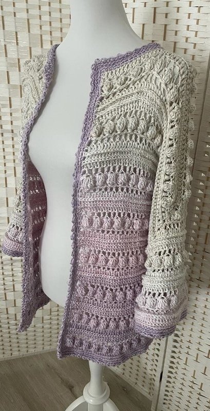 1-Bobbel-Knubbelchen-Häkeljacke "Unicorn Deluxe" - Bild 5