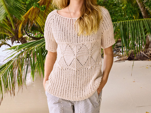 Luftiges Strickshirt im edlen Design