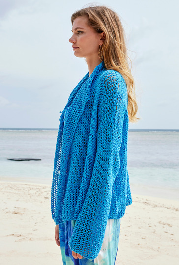 Lässige Zipfeljacke