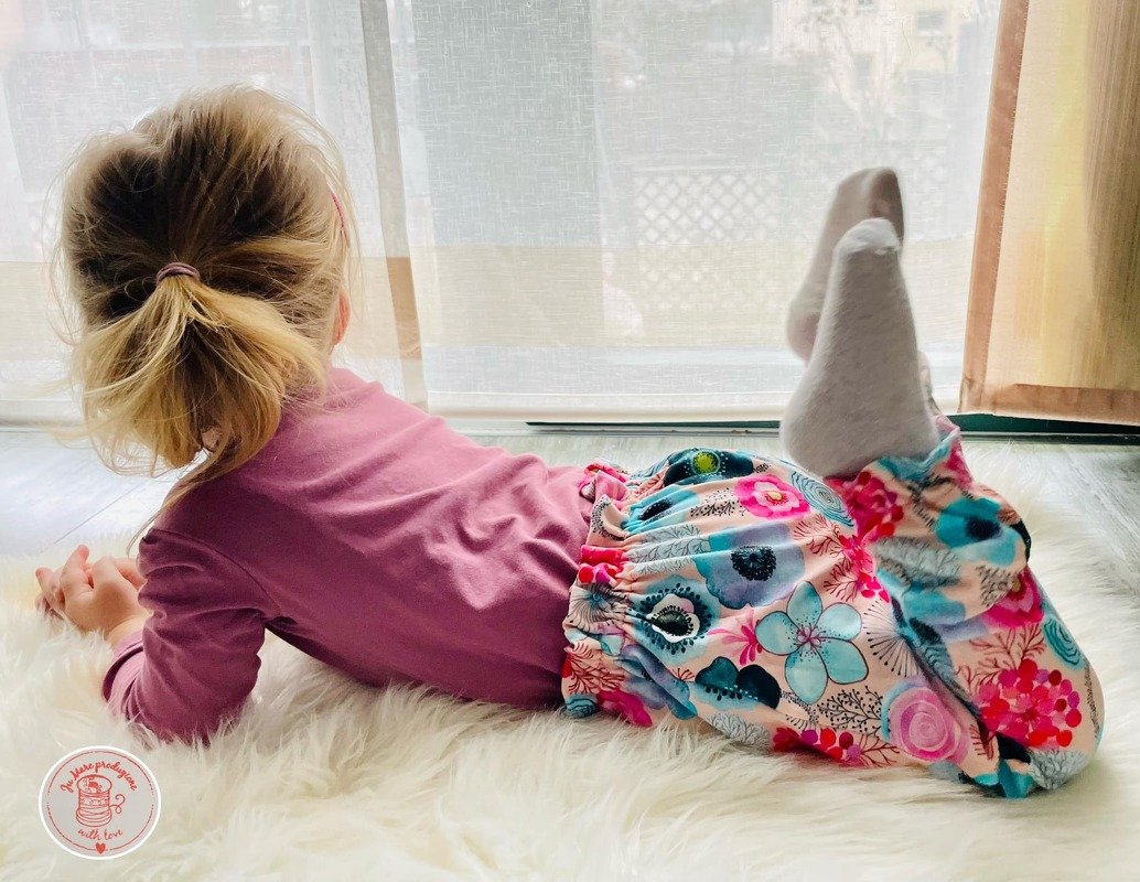 Baby - Paperbag - Hose MINIMÄDCHEN Gr. 56 - 92 inkl. A1