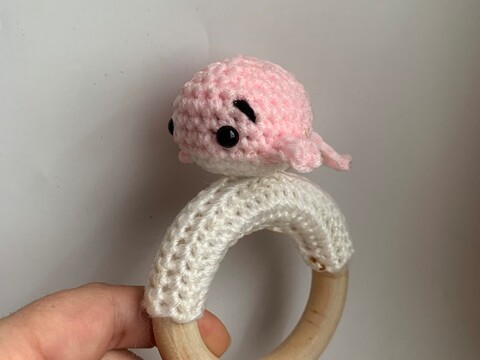Häkelanleitung Greifring Wal Amigurumi