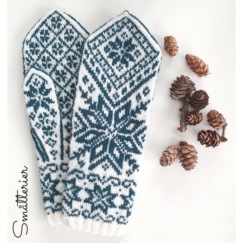 PATTERN: Jarle Selbu Mittens ~ knitting stricken strikke votter breien - Image 12