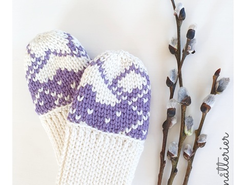 PATTERN: Tinde Baby Mittens ~ crochet virka hekle haken häkeln tejer