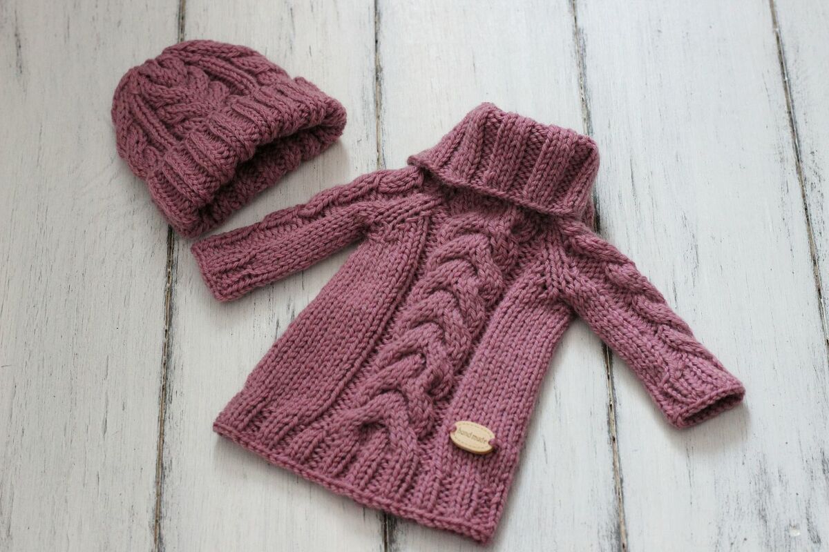 12-inch Dolls Set 05 Knitting Pattern - Image 4