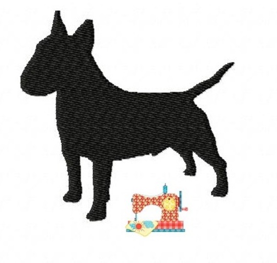 Stickdatei Set Silhouetten Hunderassen, Stickdatei 10x10, Maschinensticken