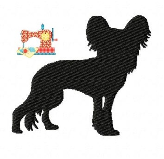 Stickdatei Set Silhouetten Hunderassen, Stickdatei 10x10, Maschinensticken