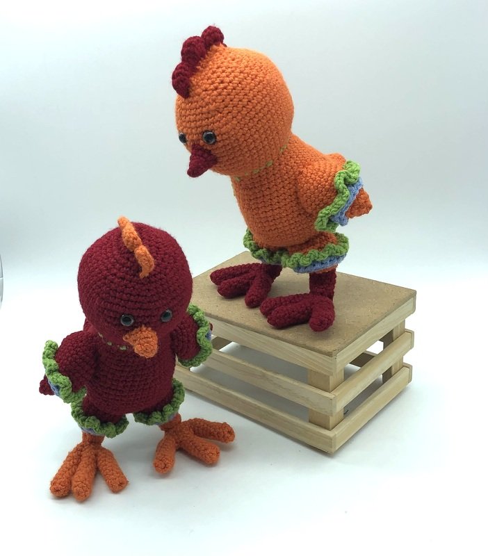 Häkelanleitung Amigurumi Henne Hannelore - Bild 2