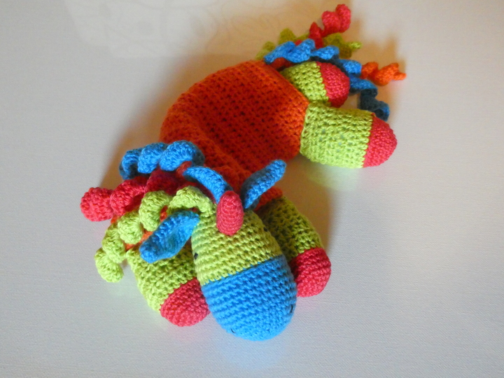 Schmusetuch "Buntes Einhorn"